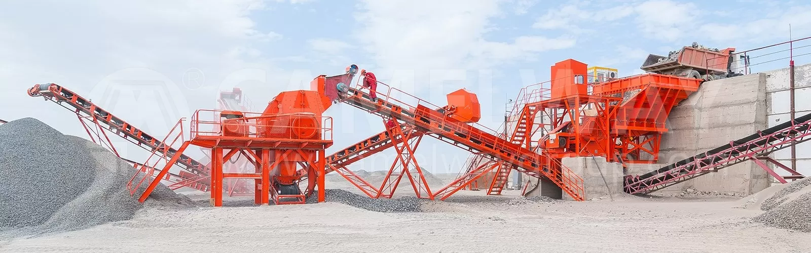 Stationary Crushing and Screening Plant