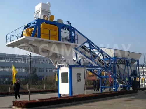 YHZS50 Mobile Concrete Batching Plant